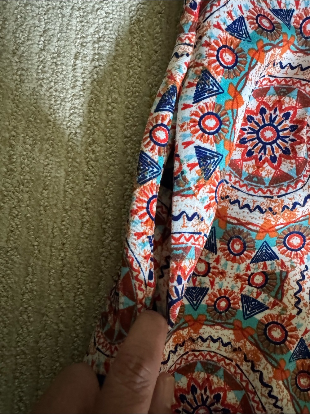 Julian Taylor Sleeveless Medallion Print Fit-and-Flare Dress - Multicolor Sz 12 - Picture 9 of 14